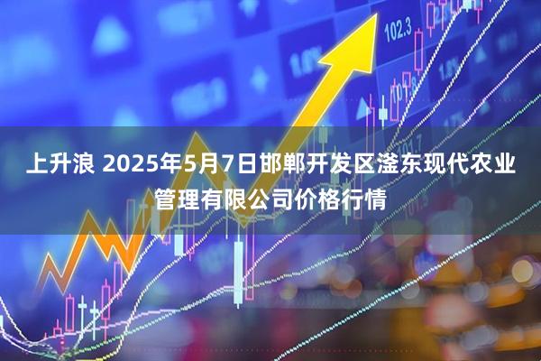上升浪 2025年5月7日邯郸开发区滏东现代农业管理有限公司价格行情