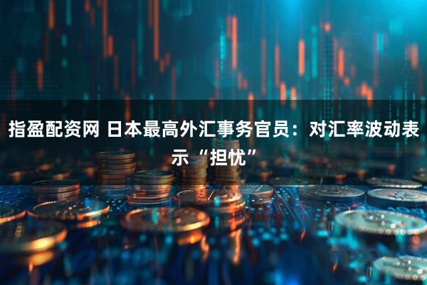 指盈配资网 日本最高外汇事务官员：对汇率波动表示 “担忧”